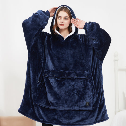 Toasti™ Blankets | Cozy Wearable Heated Hoodie Blanket | Huge Pocket ...