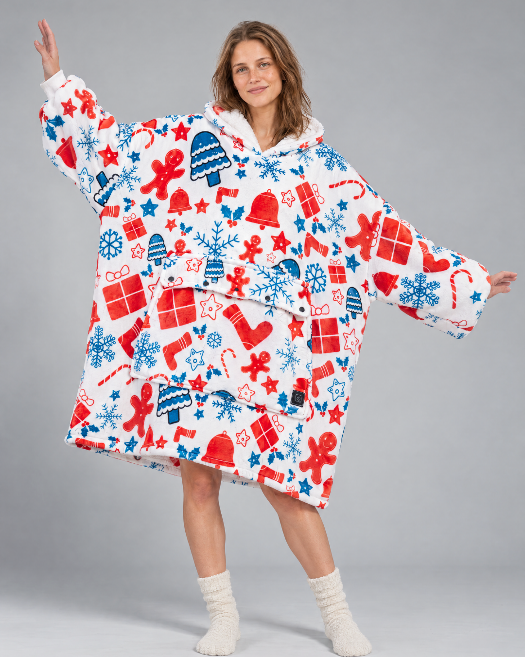 Toasti Blanket in Christmas Morning — full body